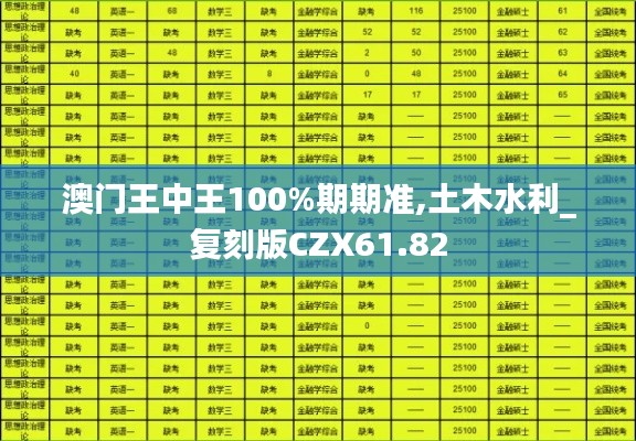 澳门王中王100%期期准,土木水利_复刻版CZX61.82