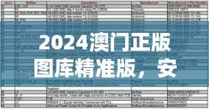 2024澳门正版图库精准版,安全评估策略揭秘:QPC506.28解密