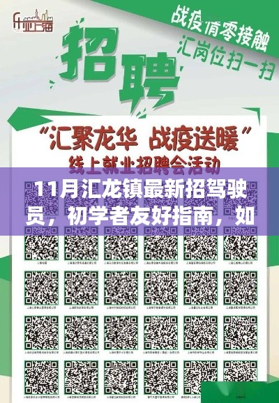 汇龙镇11月最新驾驶员招募指南,初学者起步,详细步骤解析