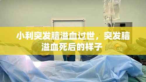 小利突发脑溢血过世,突发脑溢血死后的样子
