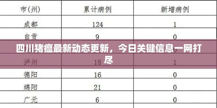 四川猪瘟最新动态更新,今日关键信息一网打尽